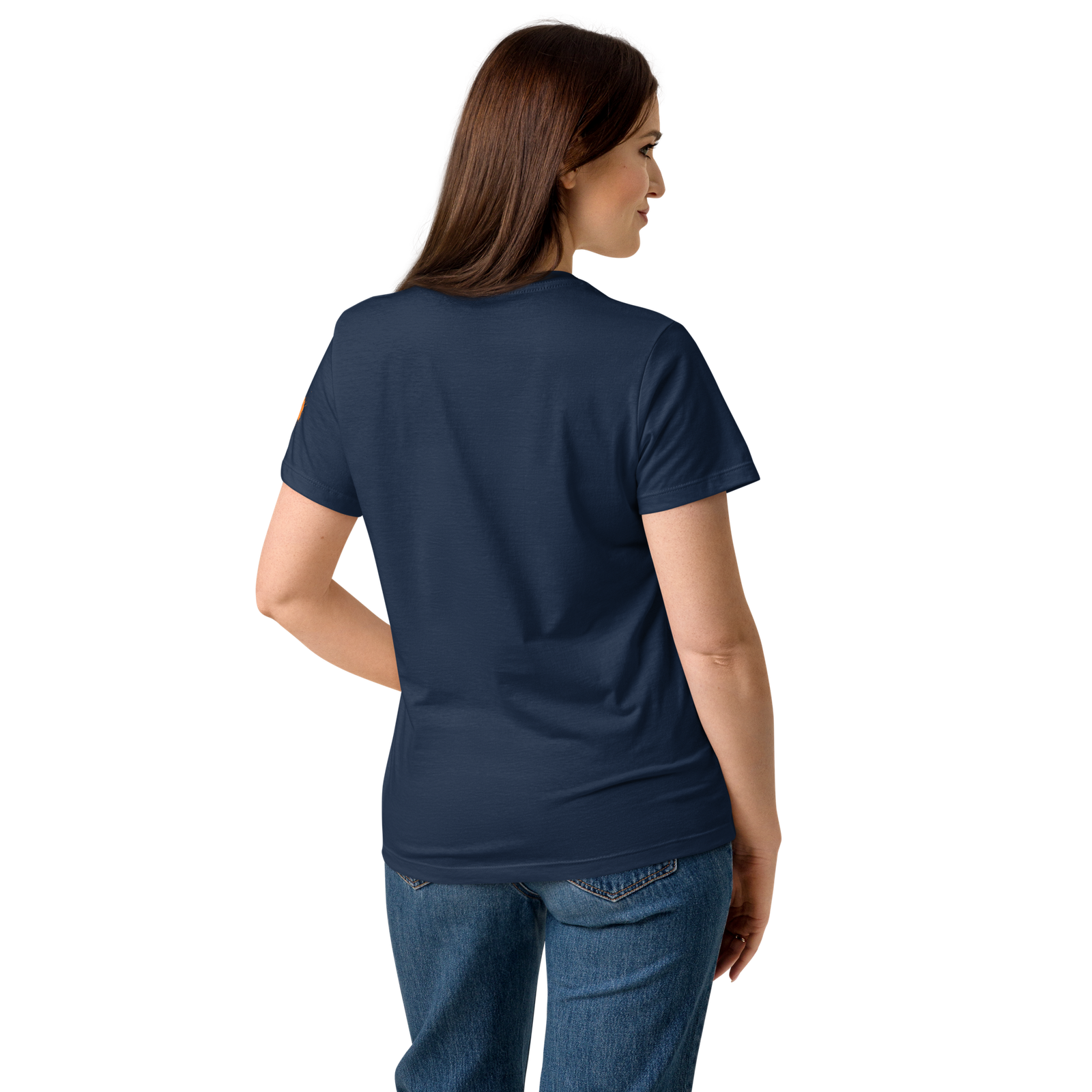 Fire 'em Short Left Printed Badge Sleeve Basic Tee Shirt. - Image 29